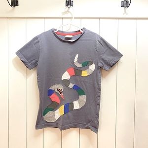 Mini Boden appliqué tshirt size 7-8
